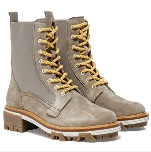 rag & bone Shiloh Suede Combat Boots